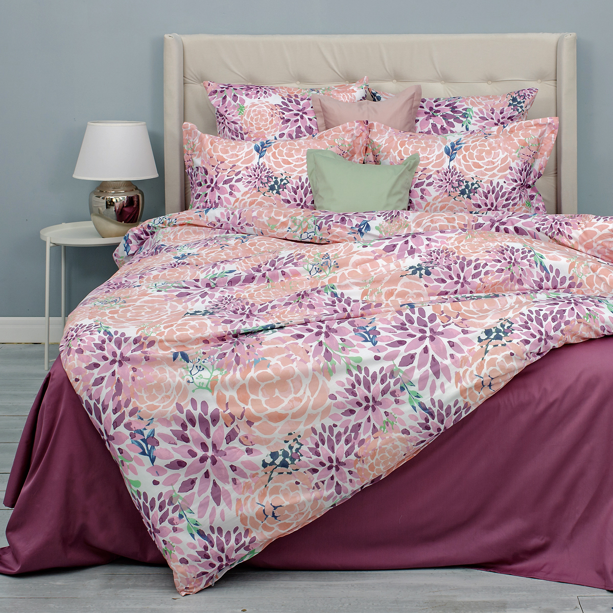 Постельное бельё Cатин | Primavera