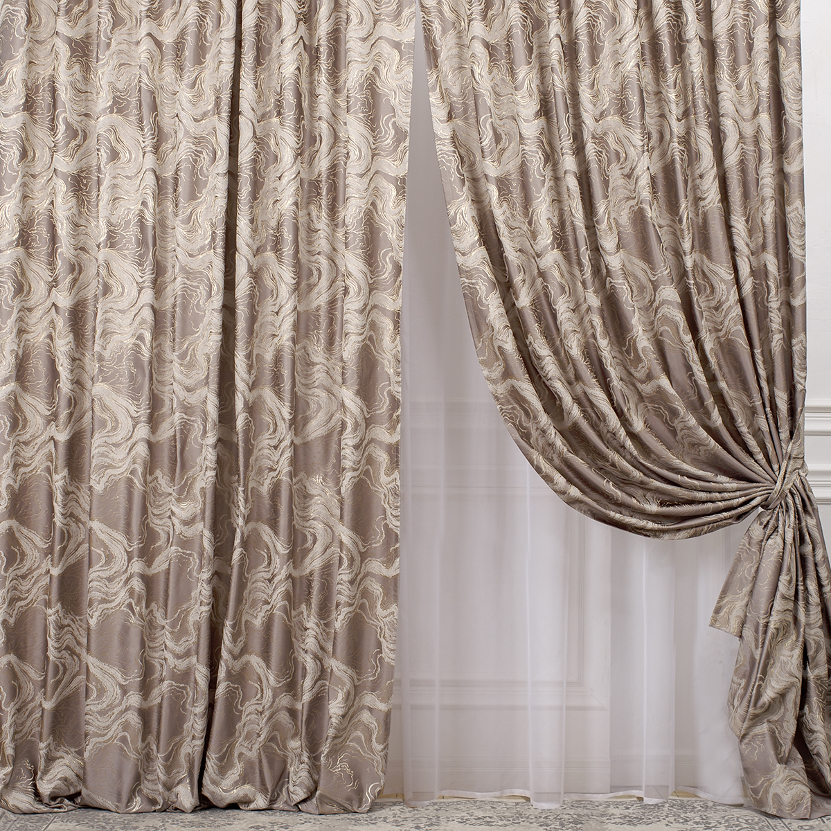 Шторы | AURA LATTE