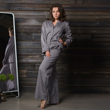 Пижама Антрацит - купить в Москве по цене от 7500 руб с доставкой | Интернет-магазин фабрики La Prima