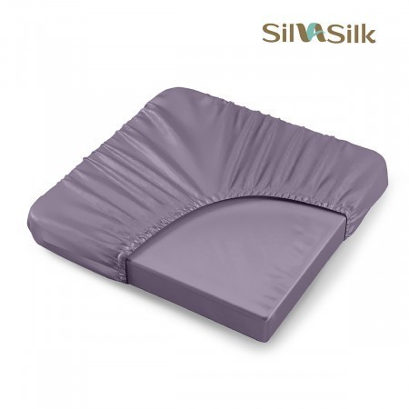 ПРОСТЫНЯ НА РЕЗИНКЕ SILVA SILK, 100% LYOCELL 310ТС, "PURPLE"