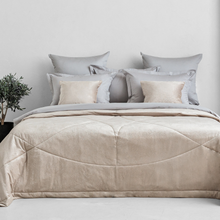 БАРХАТНОЕ ПОКРЫВАЛО ALLURE ФИСТАШКА