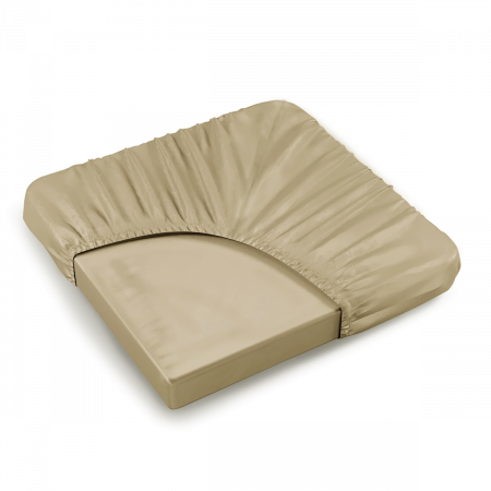 ПРОСТЫНЯ НА РЕЗИНКЕ МАКО-САТИН ПЕСОК